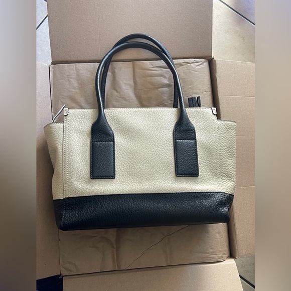 Kate Spade Southport Avenue Harmony Cream/midnight Bag - Picture 10 of 10